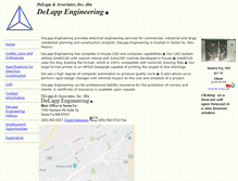 Tablet Screenshot of delapp.com